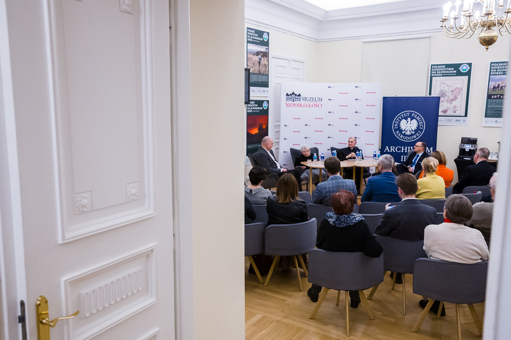 Dyskusja „Niemieckie fabryki śmierci. Rzecz o obozach koncentracyjnych” – Warszawa, 27 stycznia 2025. Fot. Sławek Kasper (IPN)