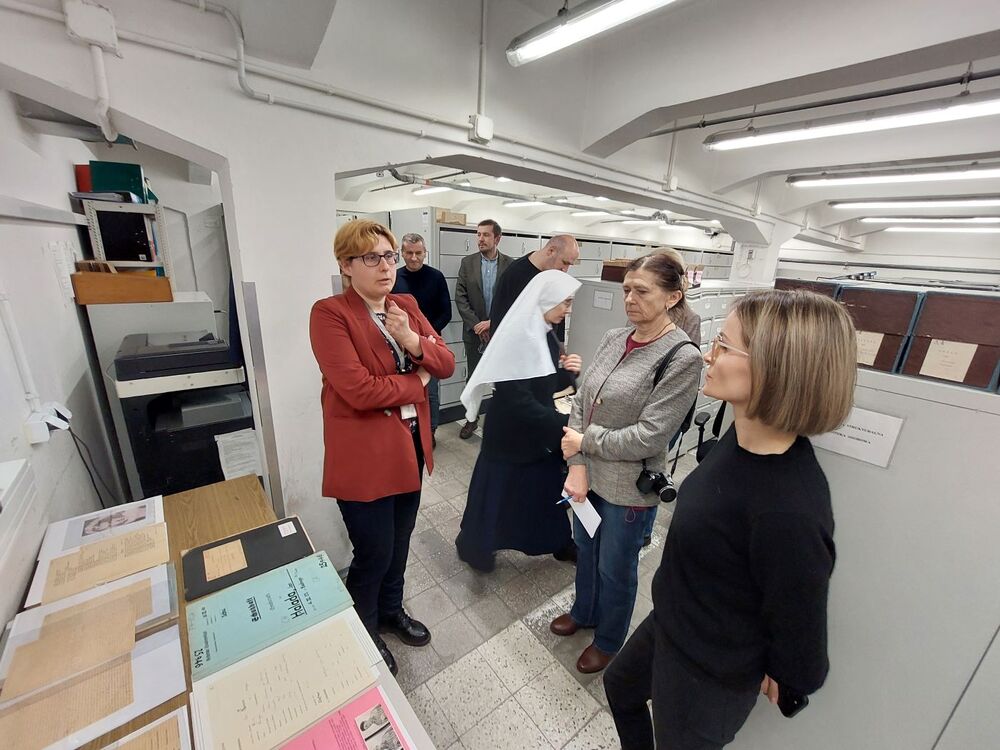 Represje pod okupacją niemiecką w źródłach archiwalnych IPN – warsztaty archiwalne dla nauczycieli – 29 stycznia 2025. Fot. Paweł Zielony (AIPN)