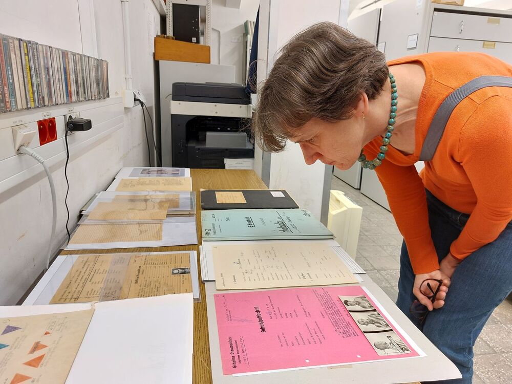 Represje pod okupacją niemiecką w źródłach archiwalnych IPN – warsztaty archiwalne dla nauczycieli – 29 stycznia 2025. Fot. Paweł Zielony (AIPN)