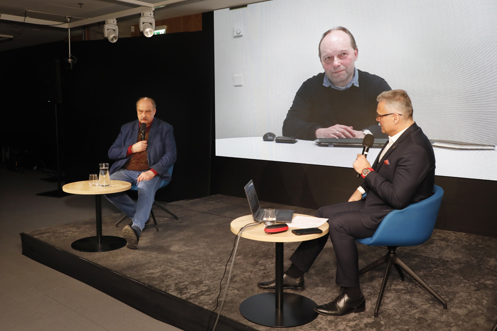 Spotkanie z cyklu „Tajemnice bezpieki” – Warszawa, 30 stycznia 2025. Fot. Piotr Życieński (IPN)