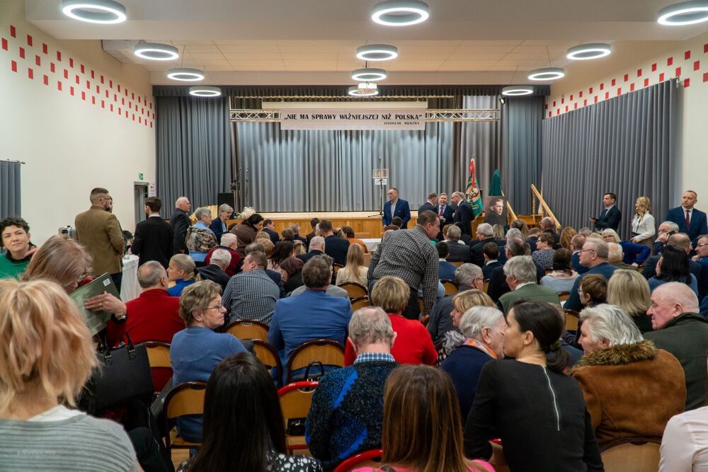 Uroczystości upamiętniające Stanisława Mierzwę. Fot. Benedykt Wierzbicki, GCKiC w Radłowie