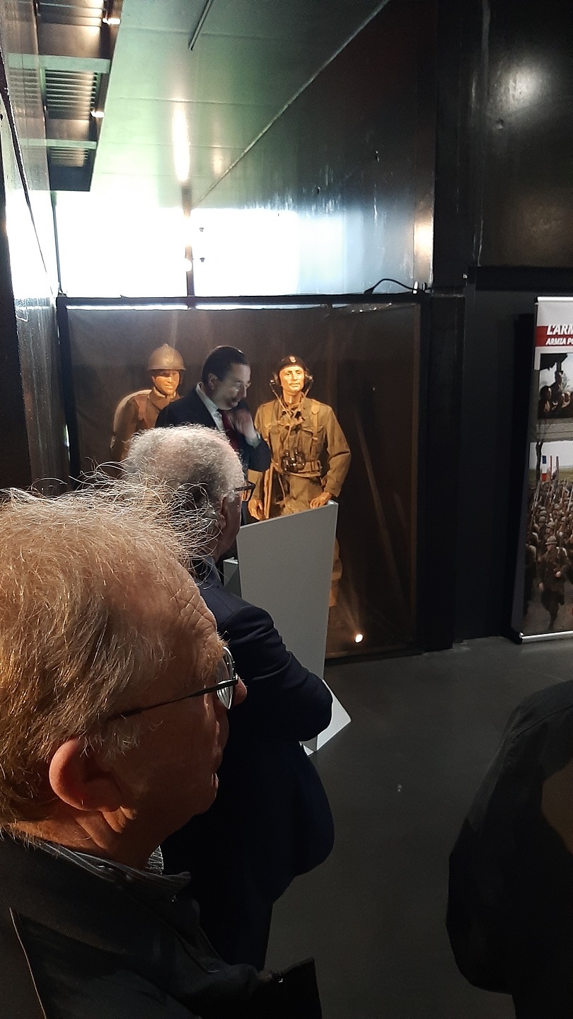 Otwarcie wystawy „Szlaki nadziei. Odyseja wolności” w Souchez – Lens – Francja, 7 lutego 2025. Fot. Konrad Białecki (IPN)