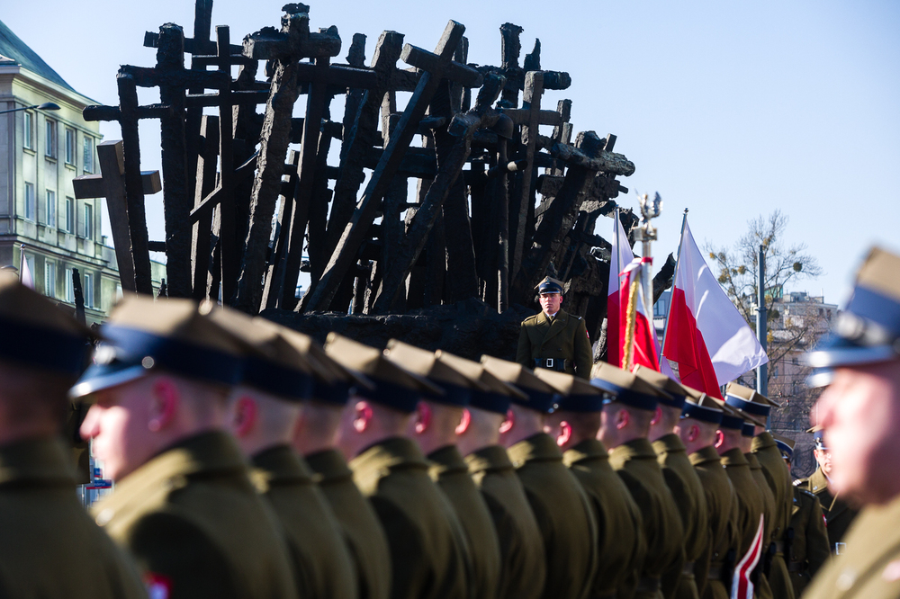 Obchody 85. rocznicy pierwszej masowej deportacji obywateli polskich w głąb ZSRS – Warszawa, 10 lutego 2025. Fot. Sławek Kasper (IPN)