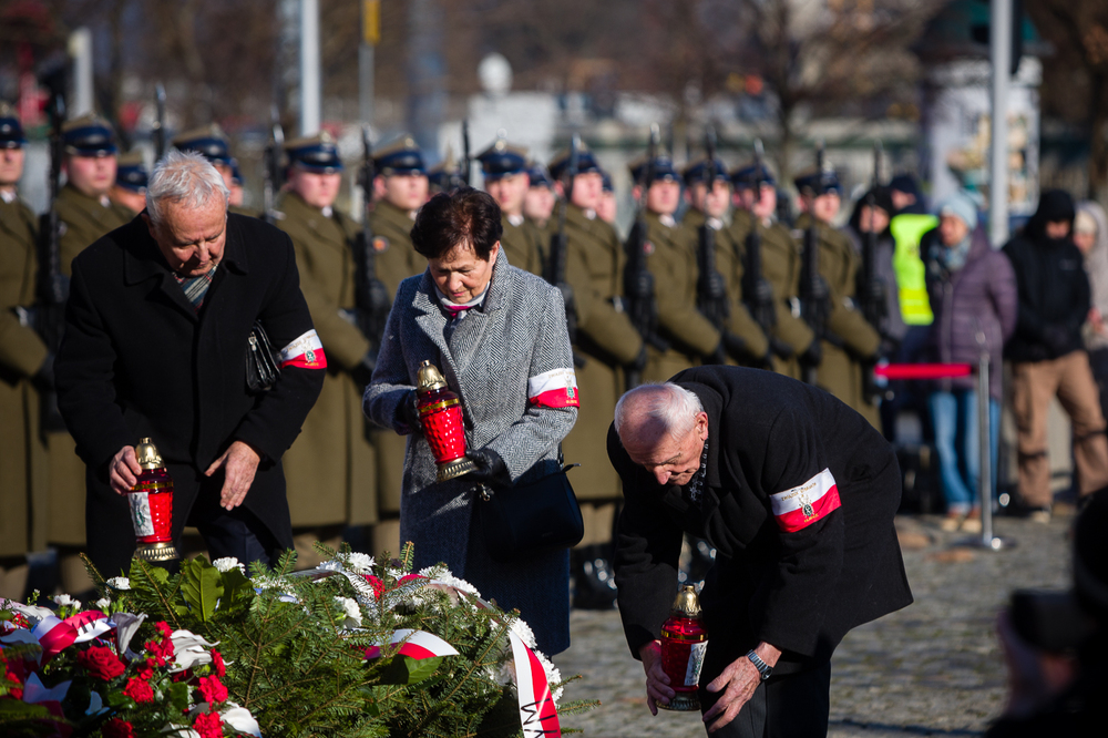 Obchody 85. rocznicy pierwszej masowej deportacji obywateli polskich w głąb ZSRS – Warszawa, 10 lutego 2025. Fot. Sławek Kasper (IPN)