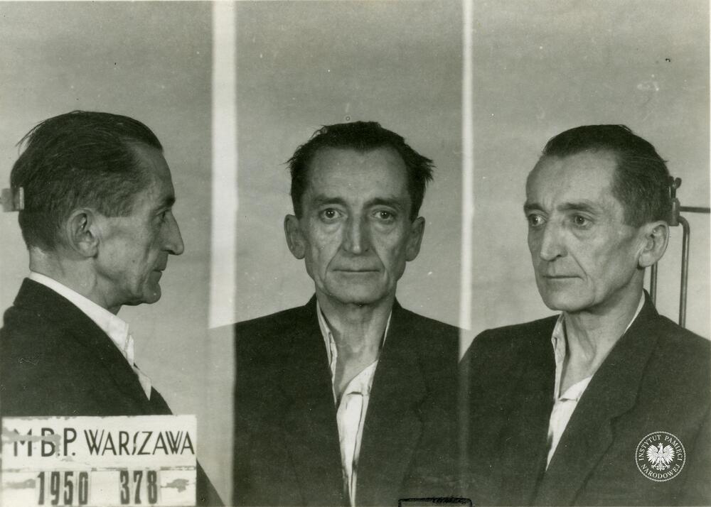 gen. August Emil Fieldorf ps. Nil - zdjęcie sygnalityczne, fot. AIPN, sygn. IPNBU-11-1-31-1-1 (1)