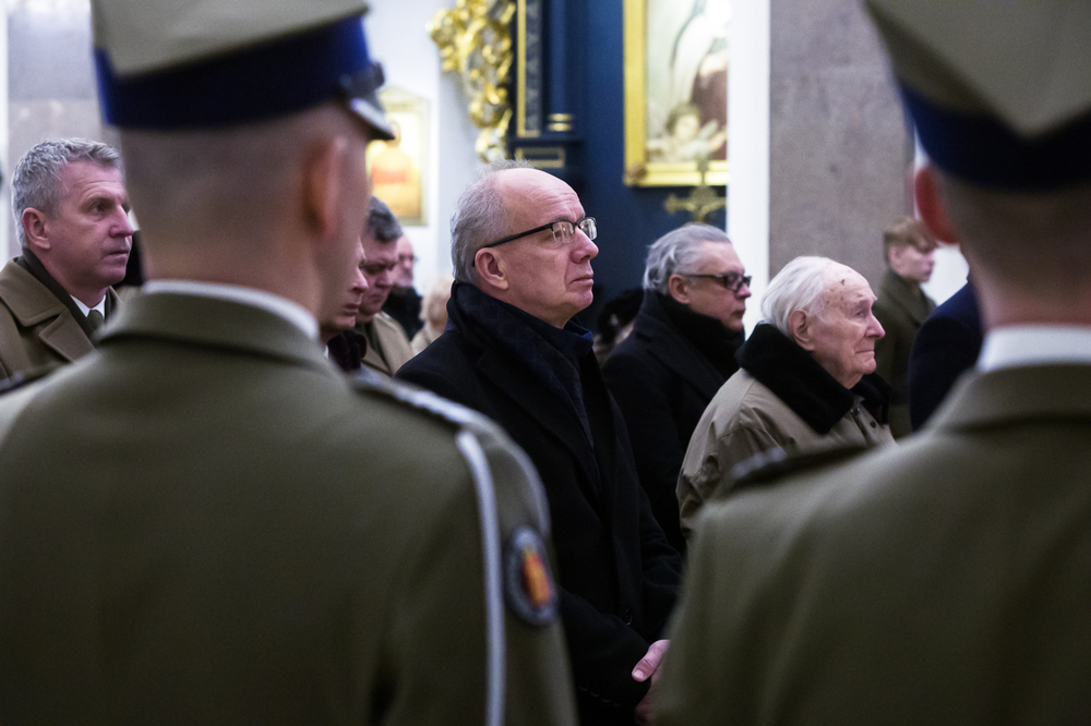 Narodowy Dzień Pamięci Żołnierzy Armii Krajowej. Na zdj. zastępca prezesa IPN dr hab. Krzysztof Szwagrzyk – Warszawa, 14 lutego 2025. Fot. Sławek Kasper (IPN)