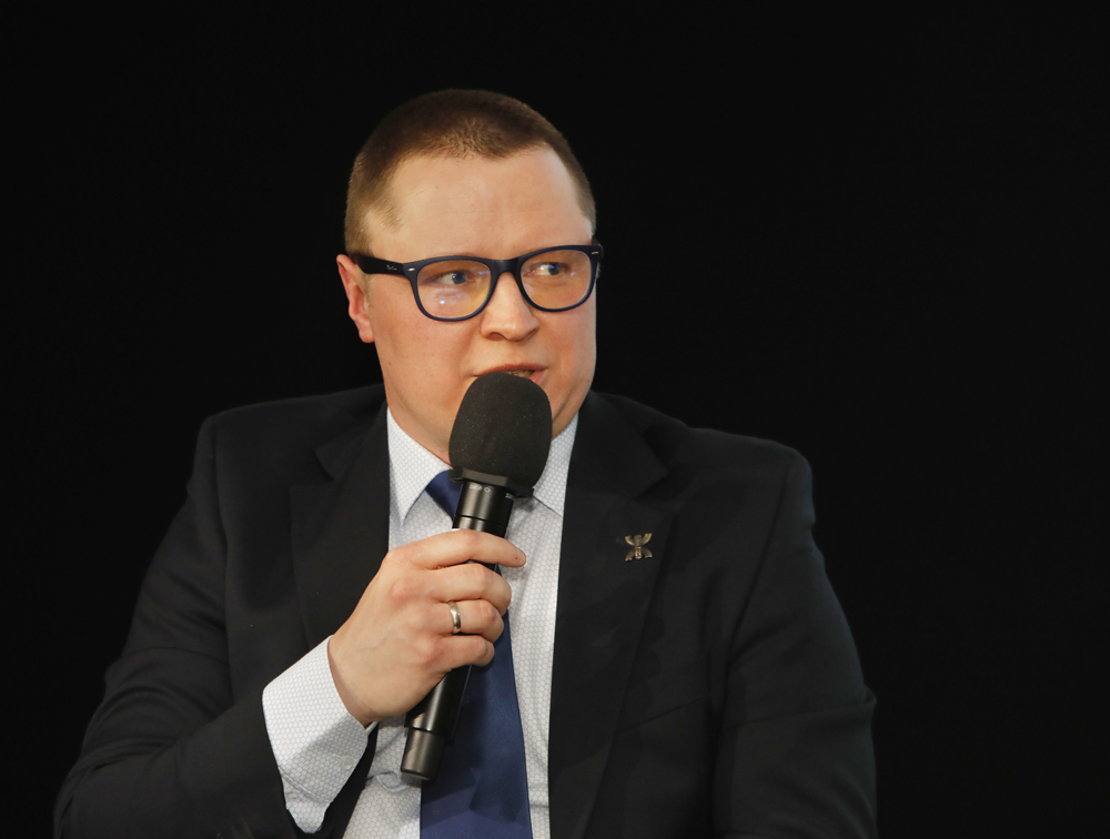 Promocja albumu „Wojsko polskie 1939”. Na zdj. dr Jędrzej Korbal – Warszawa, 20 listopada 2025. Fot. Piotr Życieński (IPN)