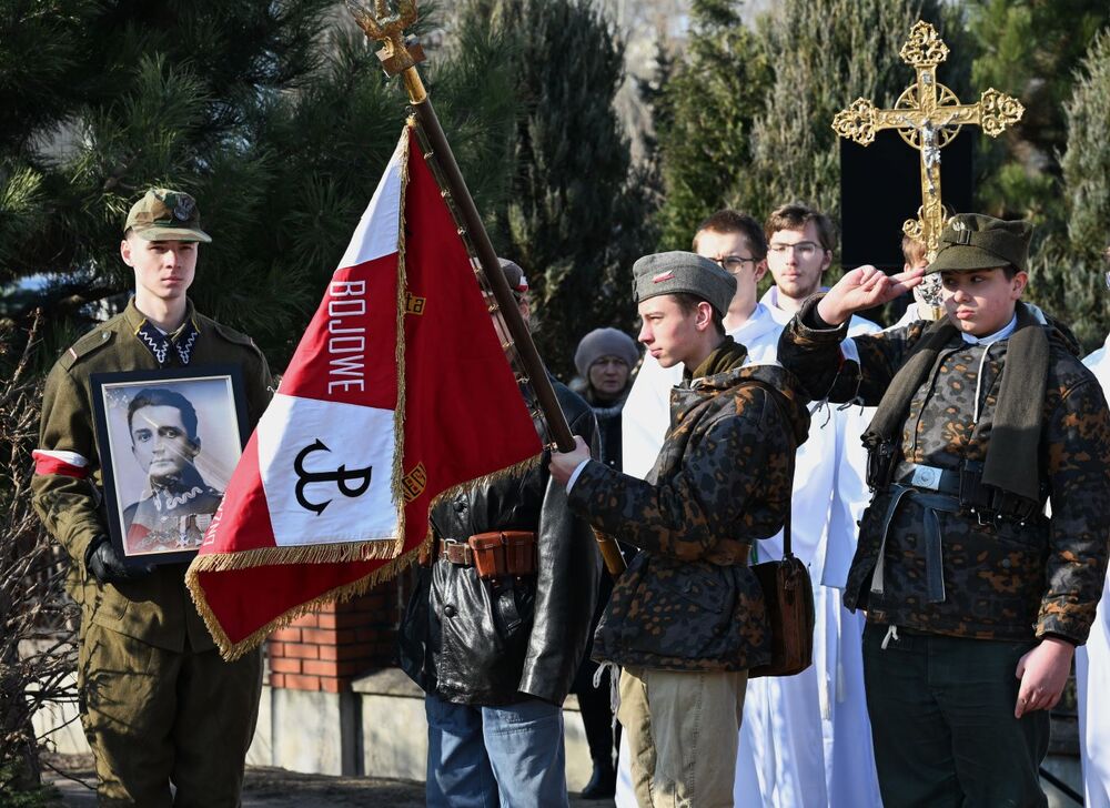 Oficjalne uroczystości upamiętniające gen. Augusta Emila Fieldorfa „Nila” – Warszawa, 23 lutego 2025. Fot. Michalina Żelazny (Muzeum Rakowiecka 37)