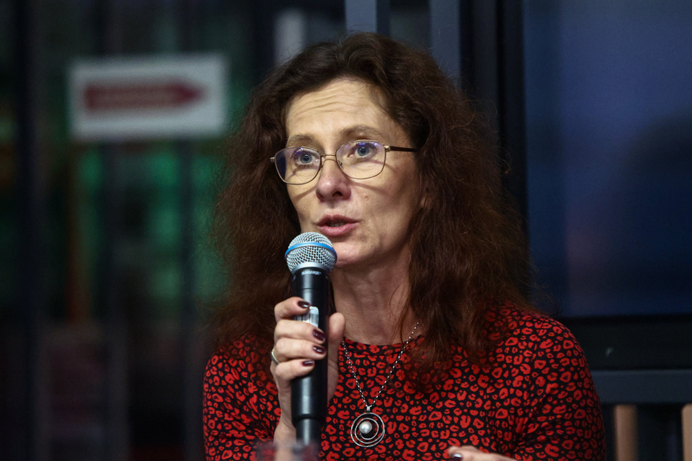 5 lat działalności Izby Pamięci Strzelecka 8. Na zdj. Kamila Sachnowska – Warszawa, 27 lutego 2025. Fot. Sławek Kasper (IPN)