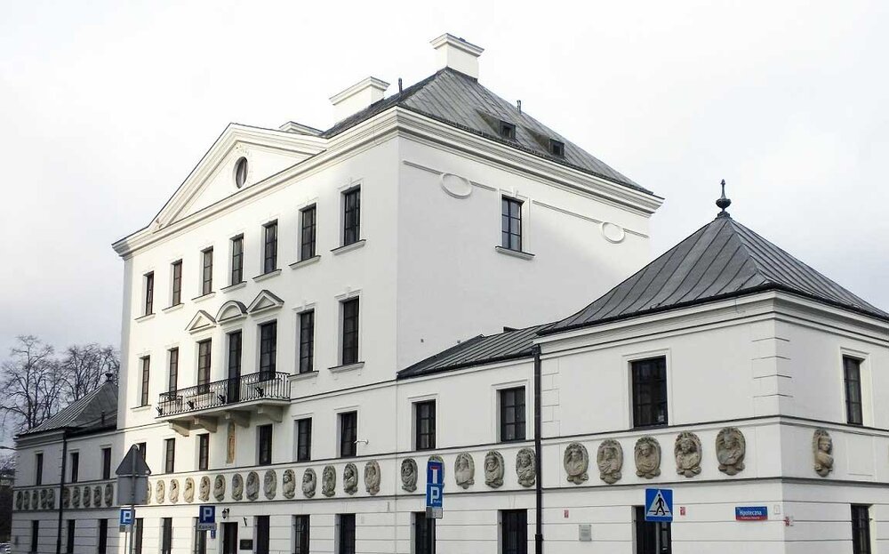 Budynek przy ul. Hipotecznej 2 w Warszawie, siedziba Stowarzyszenia Autorów ZAiKS w którym 29 II 1968 r. odbyło się nadzwyczajne walne zebranie Oddziału Warszawskiego ZLP (fot. Paweł Tomasik)