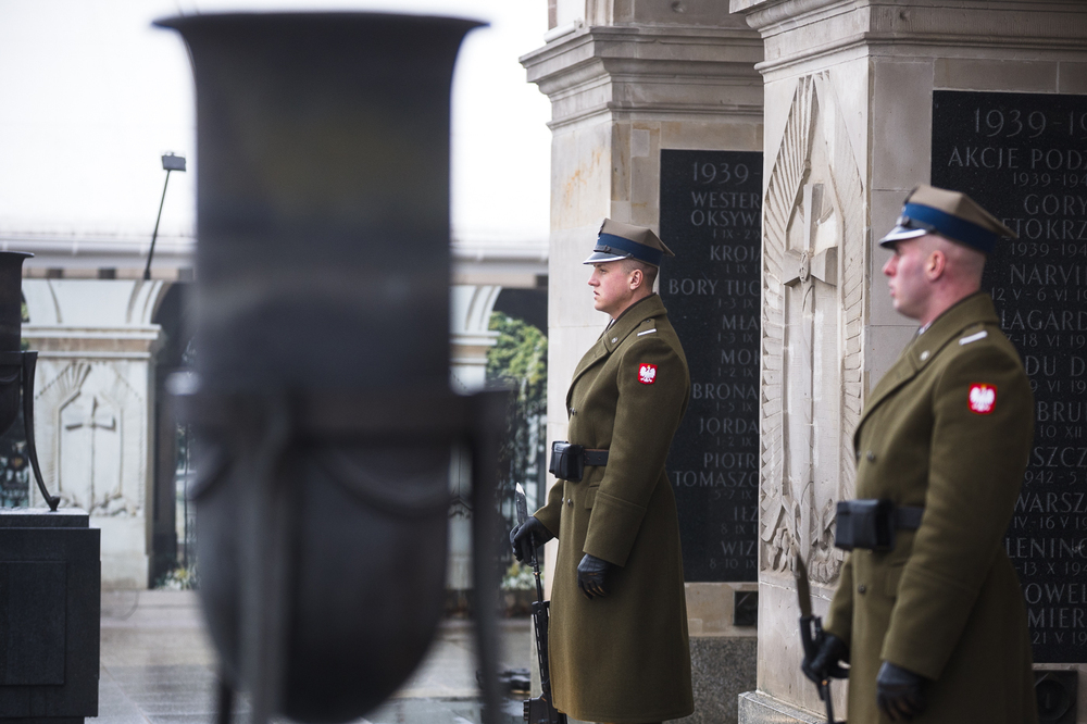 Oddaliśmy hołd ofiarom zbrodni w Hucie Pieniackiej – Warszawa, 28 lutego 2025. Fot. Sławek Kasper (IPN)