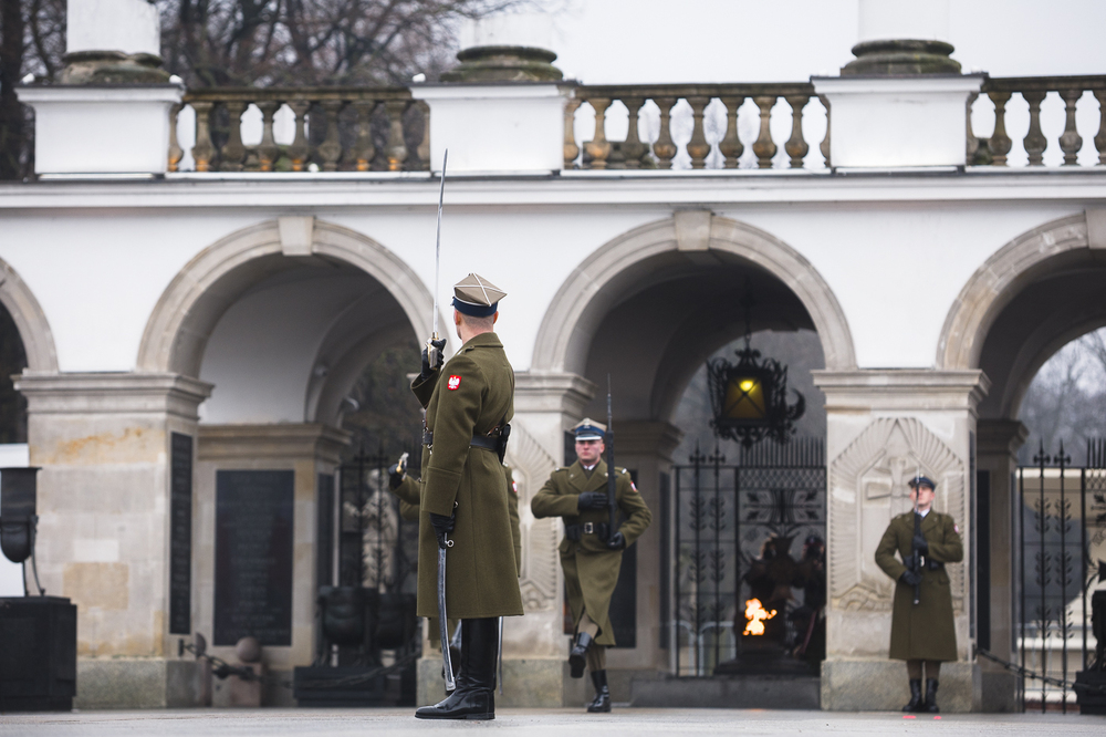 Oddaliśmy hołd ofiarom zbrodni w Hucie Pieniackiej – Warszawa, 28 lutego 2025. Fot. Sławek Kasper (IPN)