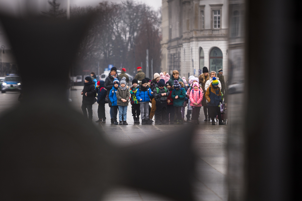 Oddaliśmy hołd ofiarom zbrodni w Hucie Pieniackiej – Warszawa, 28 lutego 2025. Fot. Sławek Kasper (IPN)