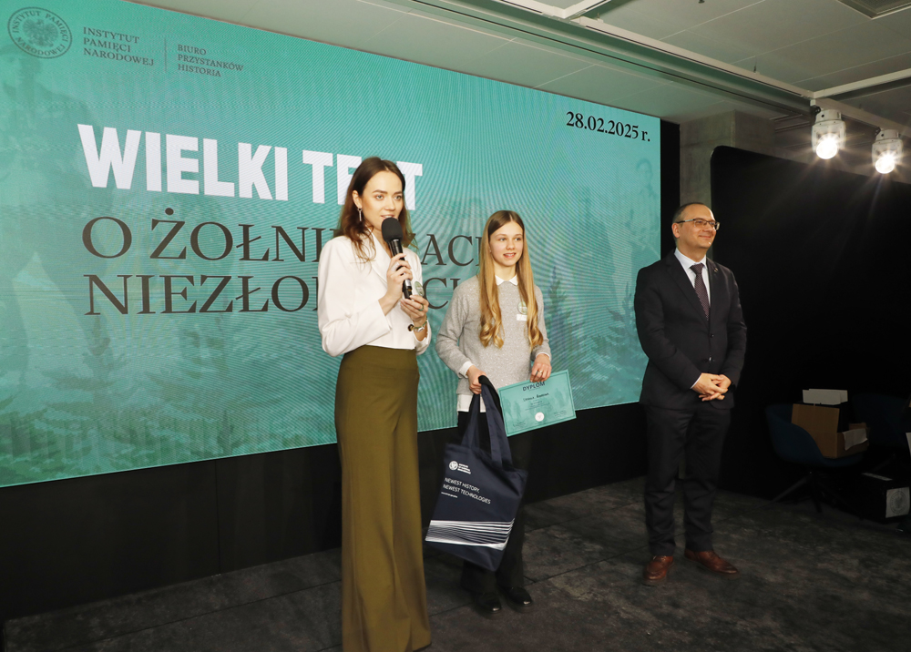 „Wielki test o Żołnierzach Niezłomnych” – Warszawa, 28 lutego 2025. Fot. Piotr Życieński (IPN)