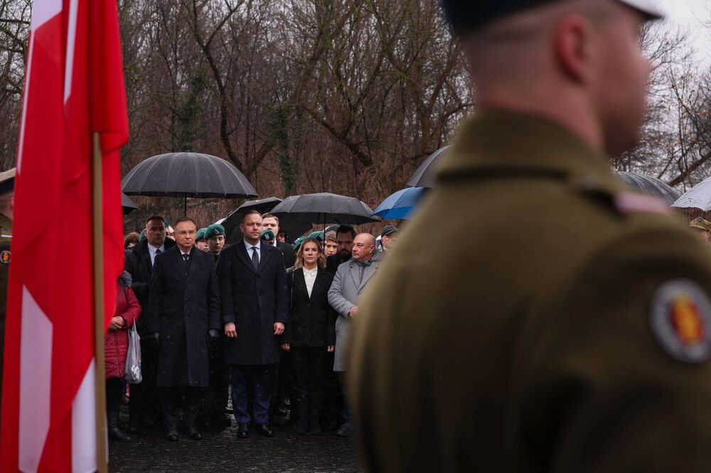 Obchody Narodowego Dnia Pamięci Żołnierzy Wyklętych na powązkowskiej „Łączce” – Warszawa, 1 marca 2025. Fot. Mikołaj Bujak (IPN)