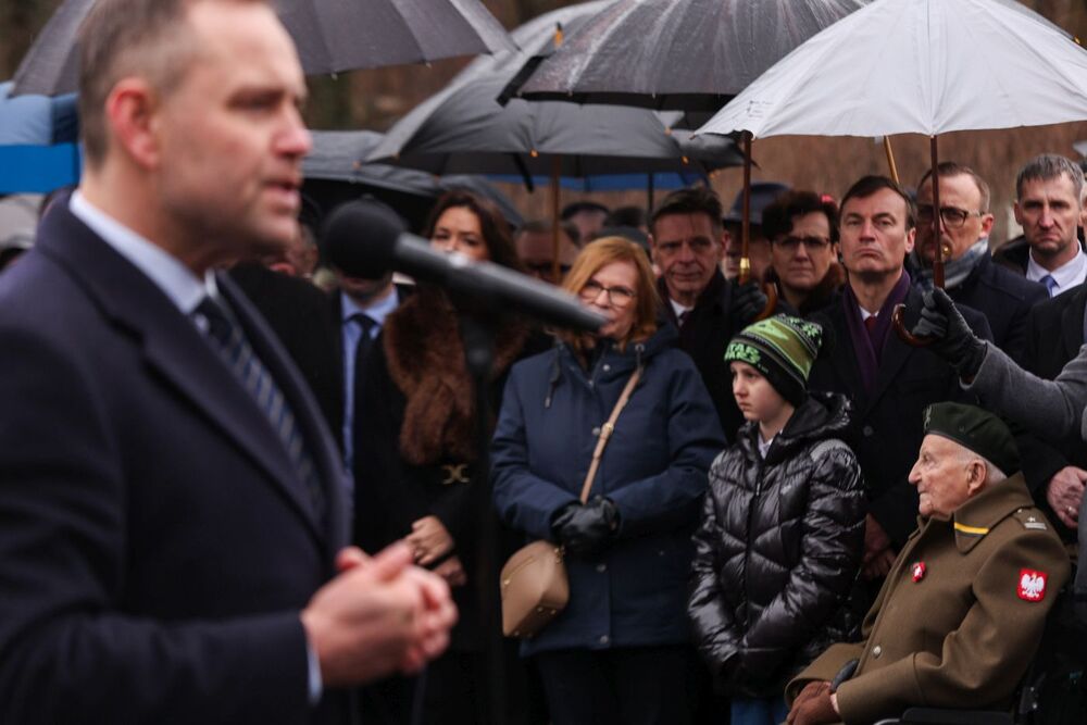 Obchody Narodowego Dnia Pamięci Żołnierzy Wyklętych na powązkowskiej „Łączce” – Warszawa, 1 marca 2025. Fot. Mikołaj Bujak (IPN)
