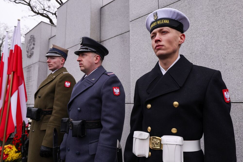 Obchody Narodowego Dnia Pamięci Żołnierzy Wyklętych na powązkowskiej „Łączce” – Warszawa, 1 marca 2025. Fot. Mikołaj Bujak (IPN)