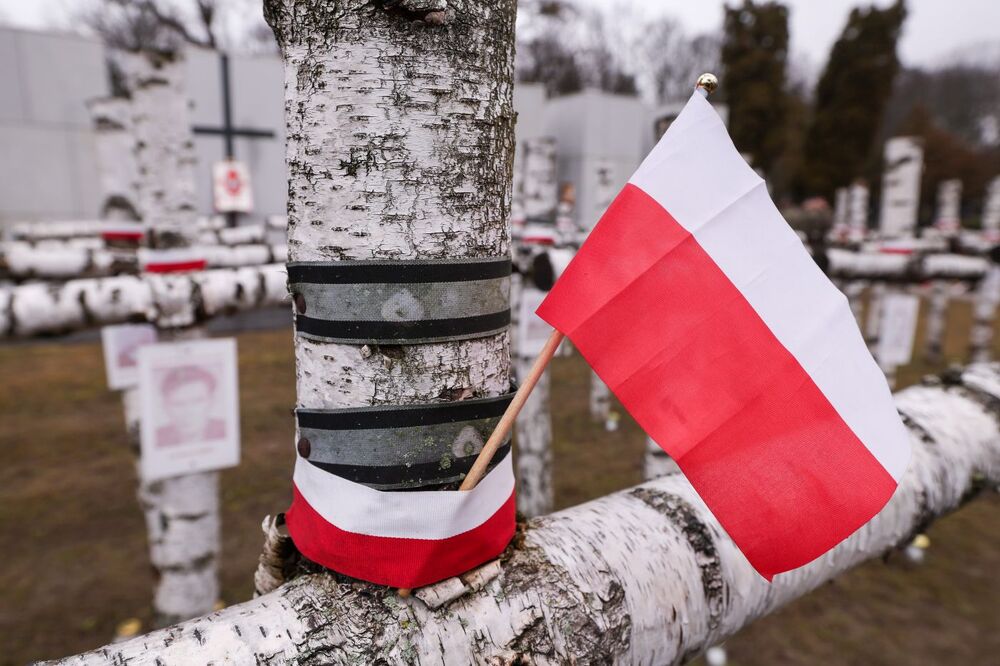 Obchody Narodowego Dnia Pamięci Żołnierzy Wyklętych na powązkowskiej „Łączce” – Warszawa, 1 marca 2025. Fot. Mikołaj Bujak (IPN)