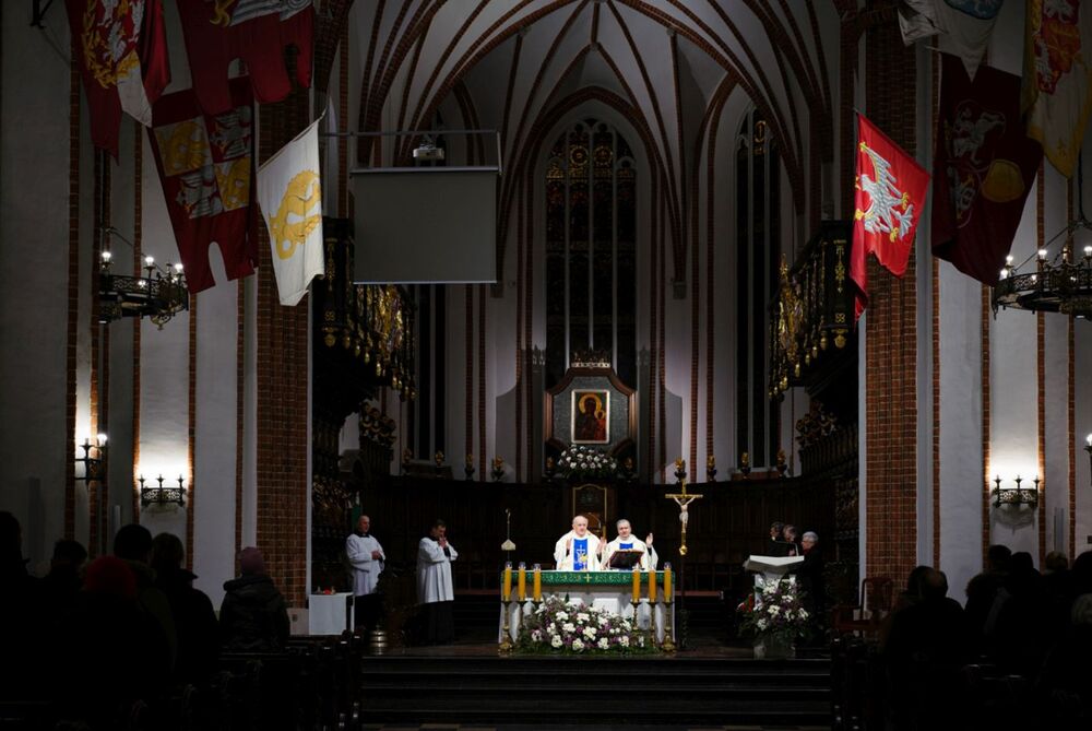 Uroczystości w Archikatedrze Warszawskiej upamiętniające Żołnierzy Niezłomnych – 1 marca 2025. Fot. Mateusz Niegowski (IPN)