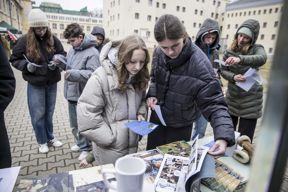 Strefa edukacyjna Archiwum IPN w Muzeum Żołnierzy Wyklętych i Więźniów Politycznych PRL – Warszawa, 2 marca 2025. Fot. Katarzyna Adamów (AIPN)