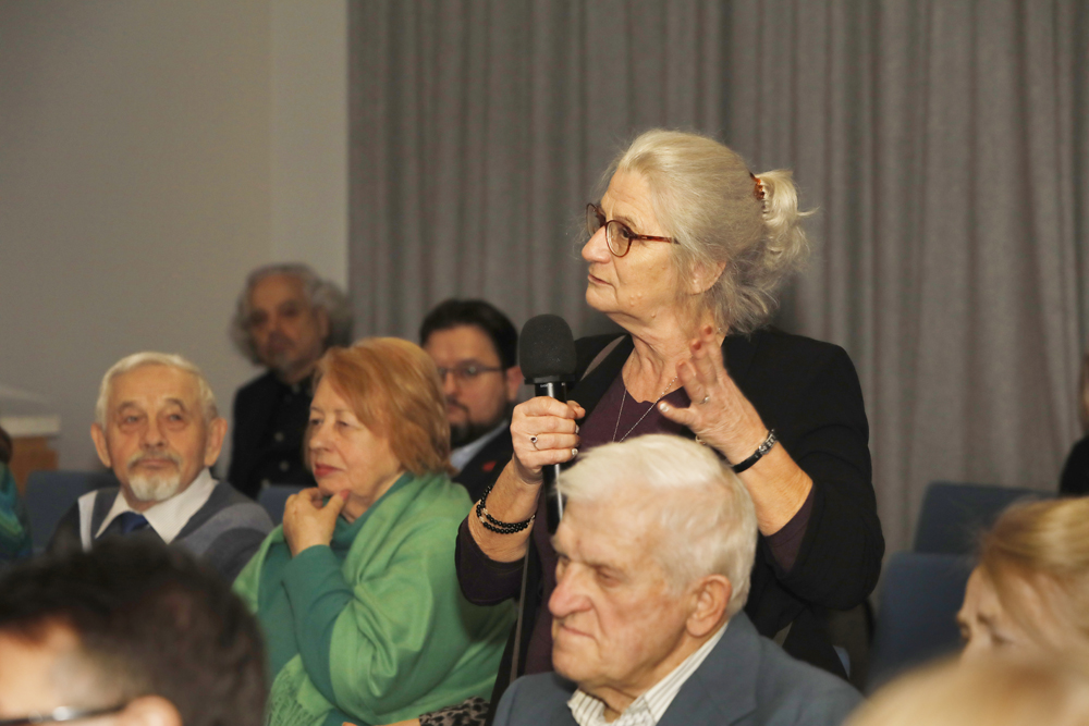 „Nie kanonizujmy Okrągłego Stołu” – dyskusja z ekspertami – Warszawa, 28 lutego 2025. Fot. Piotr Życieński (IPN)