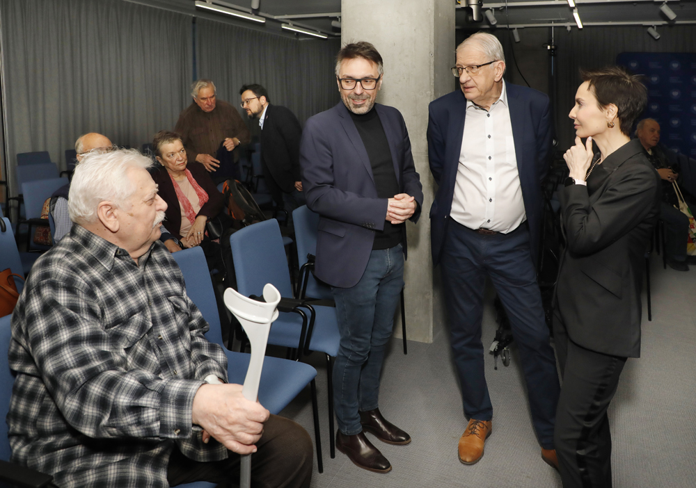 „Nie kanonizujmy Okrągłego Stołu” – dyskusja z ekspertami – Warszawa, 28 lutego 2025. Fot. Piotr Życieński (IPN)