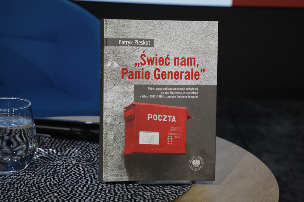 Spotkanie z Patrykiem Pleskotem z cyklu „Książki Pełne Historii” – Warszawa, 26 lutego 2025. Fot. Piotr Życieński (IPN)
