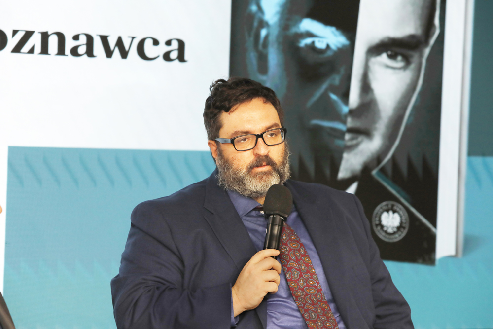 Spotkanie z Rafałem Łatką z cyklu „Książki Pełne Historii” – Warszawa, 26 lutego 2025. Fot. Piotr Życieński (IPN)