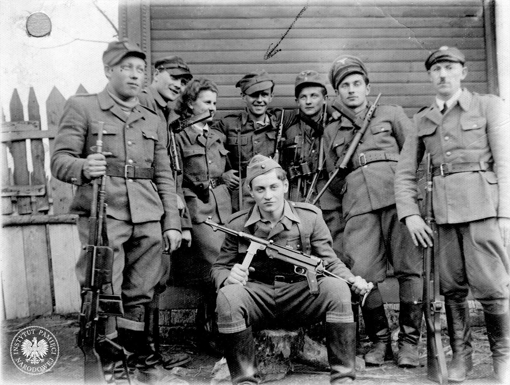 Oddział Hieronima Dekutowskiego „Zapory”. Fot. AIPN