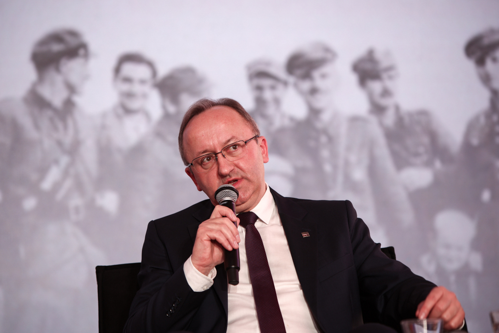 Rozpoczął się Kongres Pamięci Żołnierzy Wyklętych – Warszawa, 7 marca 2025. Na zdj. zastępca prezesa IPN dr hab. Karol Polejowski. Fot. Sławek Kasper (IPN)