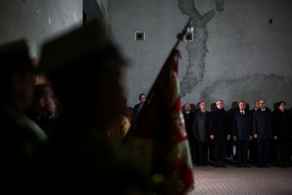 Oddaliśmy hołd mjr. Hieronimowi Dekutowskiemu podczas Kongresu Pamięci Żołnierzy Wyklętych – Warszawa 7 marca 2025. Fot. Sławek Kasper (IPN)