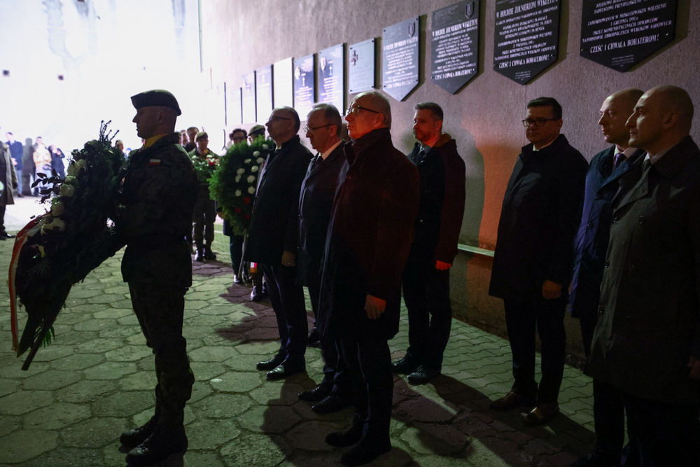 Oddaliśmy hołd mjr. Hieronimowi Dekutowskiemu podczas Kongresu Pamięci Żołnierzy Wyklętych – Warszawa 7 marca 2025. Fot. Sławek Kasper (IPN)