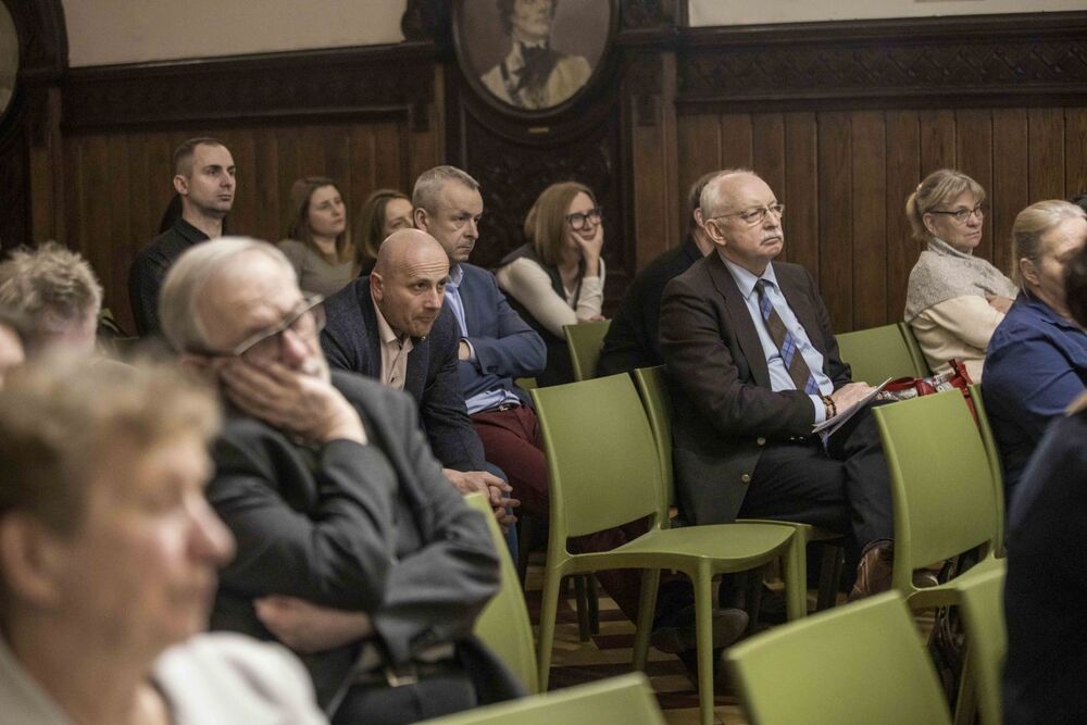 Dyskusja o książce „Stanisław Mierzwa (1905–1985)” – Warszawa, 11 marca 2025. Fot. Katarzyna Adamów (IPN)