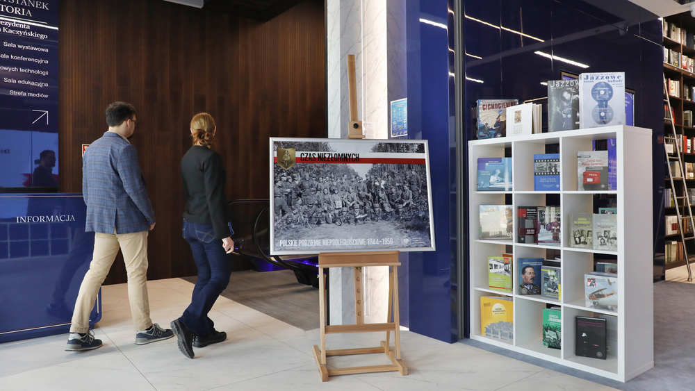 Wystawa czasowa „Czas Niezłomnych. Polskie podziemie niepodległościowe 1944–1956” – Warszawa, 13 marca 2025. Fot. Piotr Życieński (IPN)