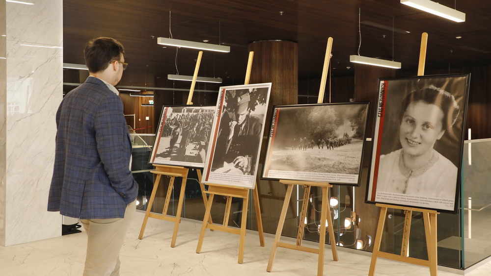 Wystawa czasowa „Czas Niezłomnych. Polskie podziemie niepodległościowe 1944–1956” – Warszawa, 13 marca 2025. Fot. Piotr Życieński (IPN)