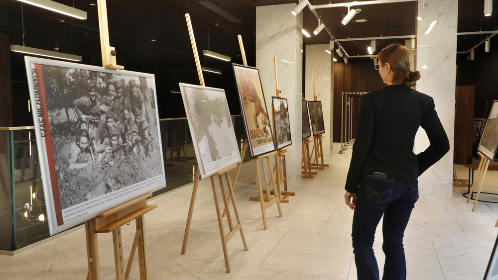 Wystawa czasowa „Czas Niezłomnych. Polskie podziemie niepodległościowe 1944–1956” – Warszawa, 13 marca 2025. Fot. Piotr Życieński (IPN)