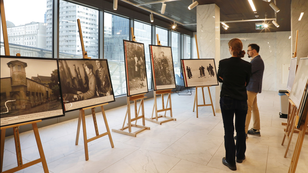 Wystawa czasowa „Czas Niezłomnych. Polskie podziemie niepodległościowe 1944–1956” – Warszawa, 13 marca 2025. Fot. Piotr Życieński (IPN)