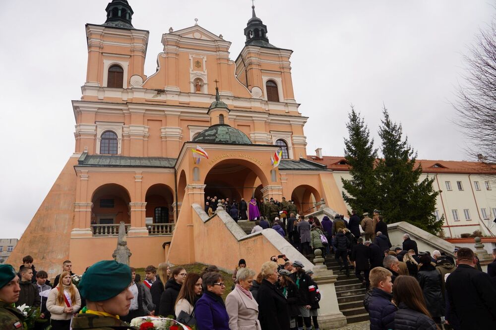 Uroczystości pogrzebowe śp. ppor. Ludwika Rogalskiego ps. „Szczepan”, „Kanciarz” – 14 marca 2025. Fot. Dominik Borek (IPN)