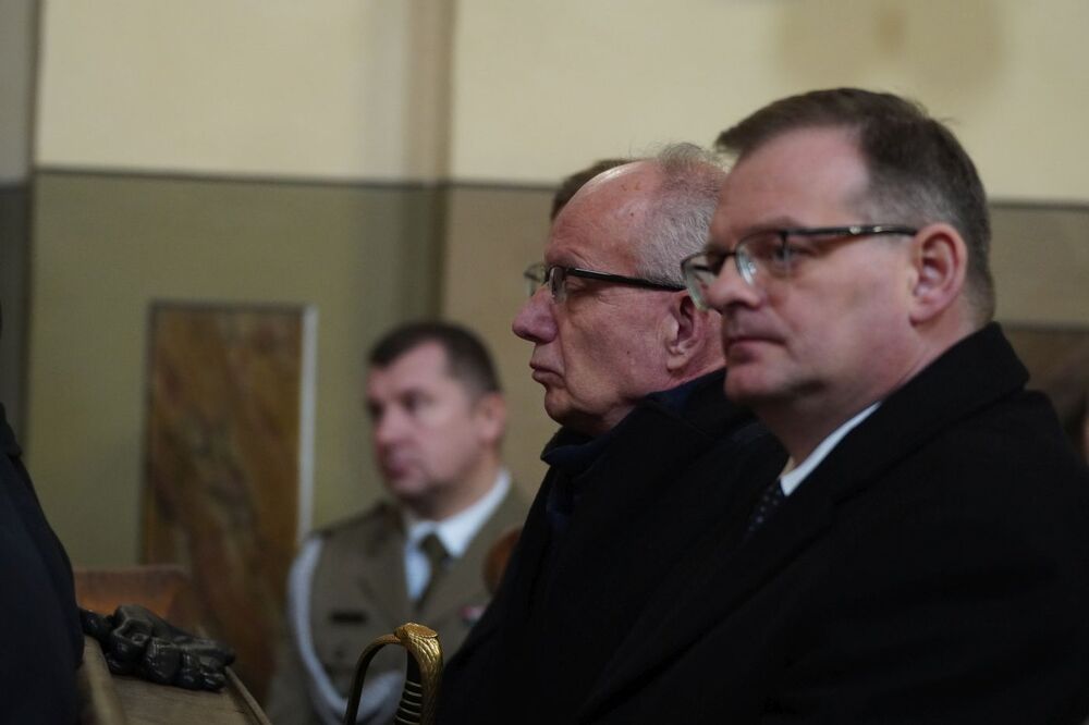 Uroczystości pogrzebowe śp. ppor. Ludwika Rogalskiego ps. „Szczepan”, „Kanciarz” – 14 marca 2025. Fot. Dominik Borek (IPN)