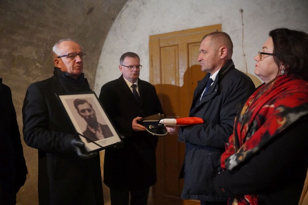 Uroczystości pogrzebowe śp. ppor. Ludwika Rogalskiego ps. „Szczepan”, „Kanciarz” – 14 marca 2025. Fot. Dominik Borek (IPN)