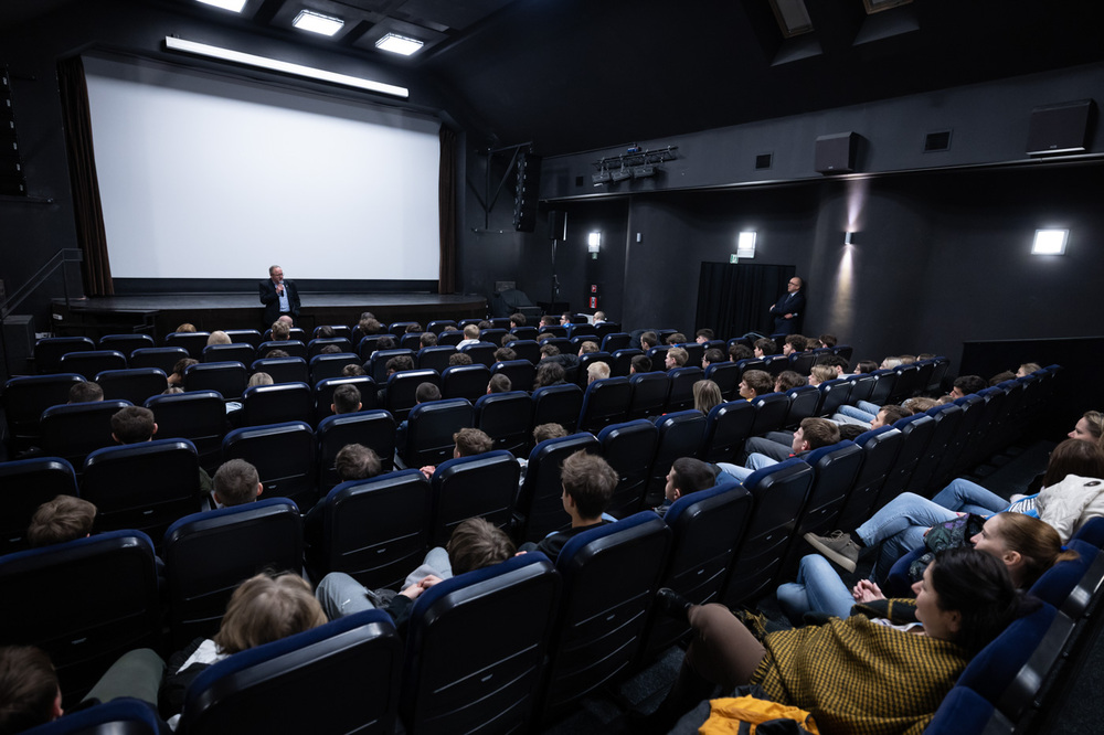 Pokaz filmu „Pomorski rajd majora Łupaszki” w Kartuzach – 17 marca 2025. Fot. Roman Jocher