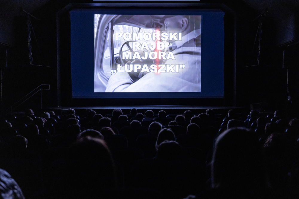 Pokaz filmu „Pomorski rajd majora Łupaszki” w Kartuzach – 17 marca 2025. Fot. Roman Jocher