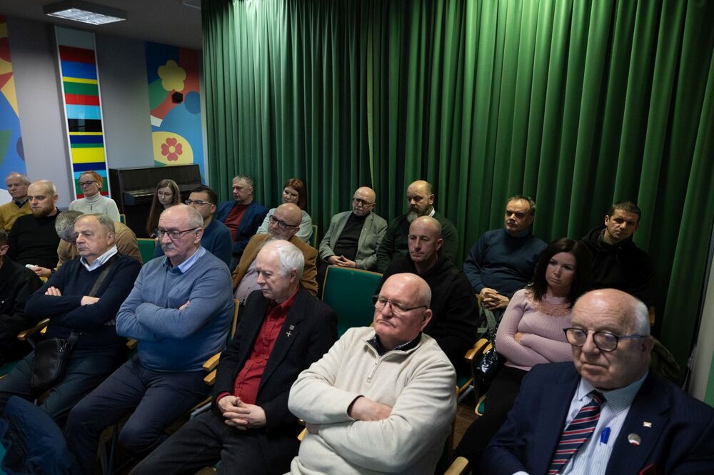 Dyskusja o Zdzisławie Badosze „Żelaznym” w Kartuzach – 17 marca 2025. Fot. Roman Jocher