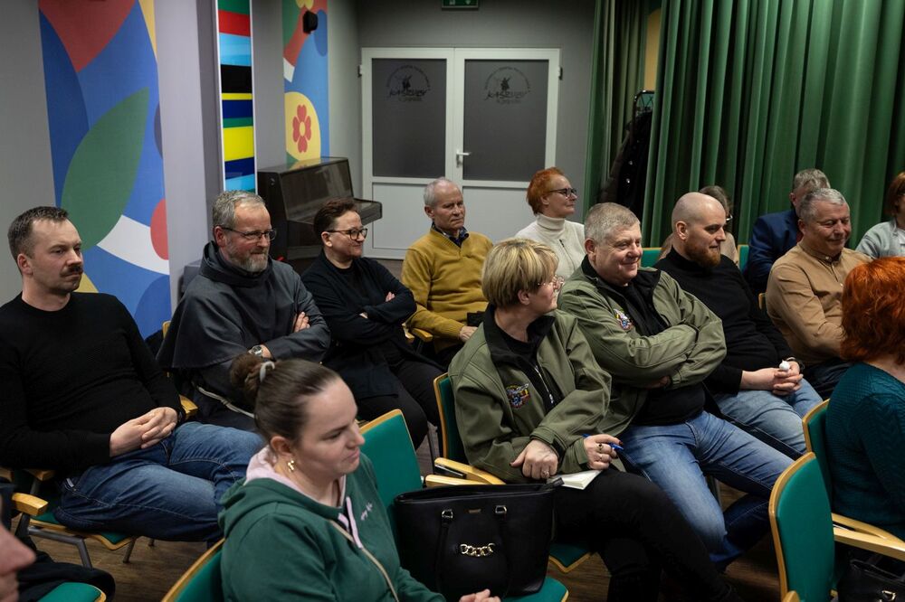 Dyskusja o Zdzisławie Badosze „Żelaznym” w Kartuzach – 17 marca 2025. Fot. Roman Jocher