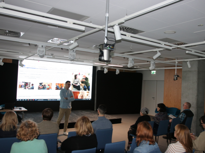 „Edukacja w oparciu o notację i film” – warsztaty dla nauczycieli – Warszawa, 15 marca 2025. Fot. Agnieszka Szajewska (IPN)