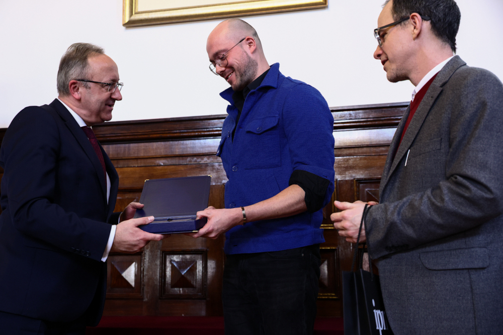 Gala wręczenia nagród konkursu „Debiut Historyczny Roku im. Władysława Pobóg-Malinowskiego”. Fot. Sławek Kasper (IPN)