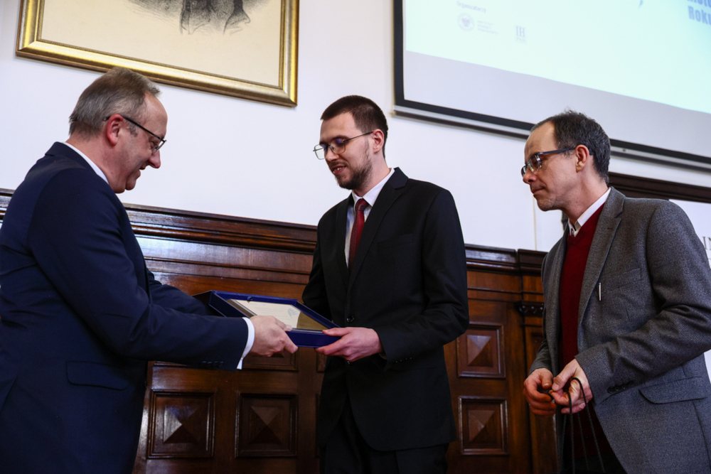 Gala wręczenia nagród konkursu „Debiut Historyczny Roku im. Władysława Pobóg-Malinowskiego”. Fot. Sławek Kasper (IPN)