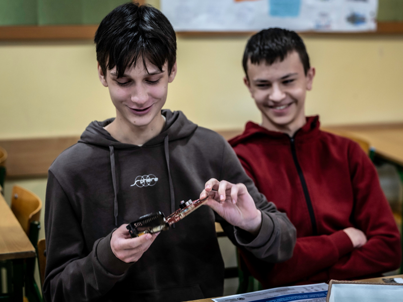 Warsztaty w ramach I etapu konkursu „Silni Polską!”. Fot. BEN IPN