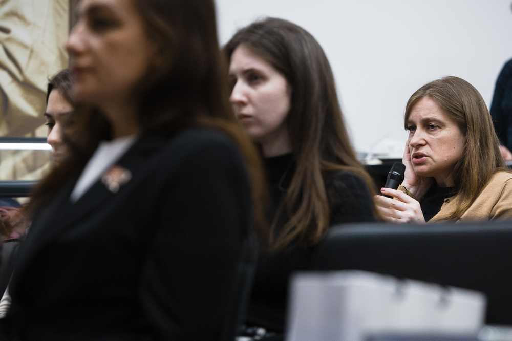 Ukraińscy dziennikarze z wizytą w Instytucie Pamięci Narodowej – Warszawa, 19 marca 2025. Fot. Sławek Kasper (IPN)