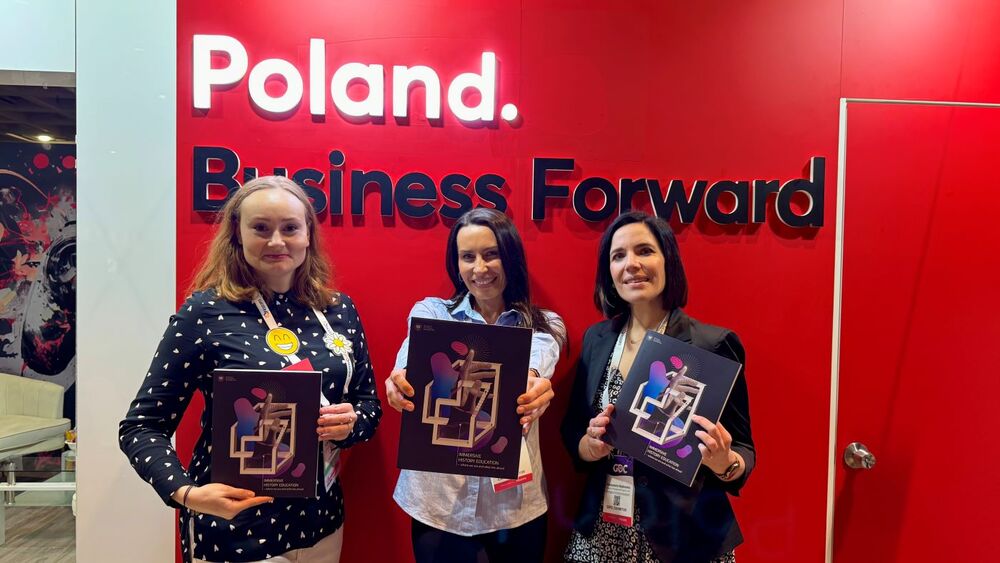 „Immersyjna Edukacja Historyczna – gdzie jesteśmy i co przed nami” – najnowszy raport badawczy Biura Nowych Technologii IPN – San Francisco, 19 marca 2025. Fot. Tobiasz Wultański (IPN)